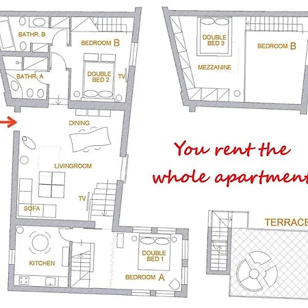 Apartmán Casa Santa Sofia *